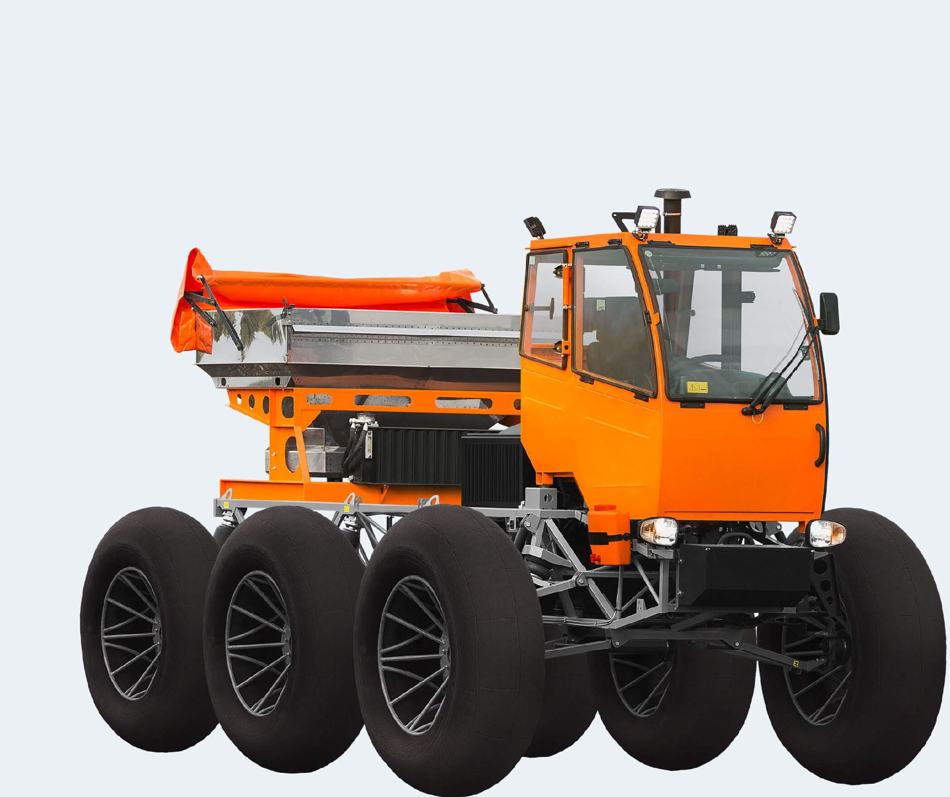 Разбрасыватель удобрений в Атбасар (Казахстан)